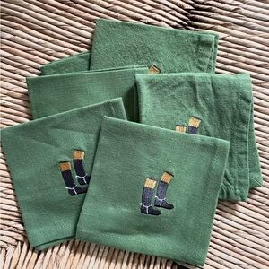 Equine cocktail napkins